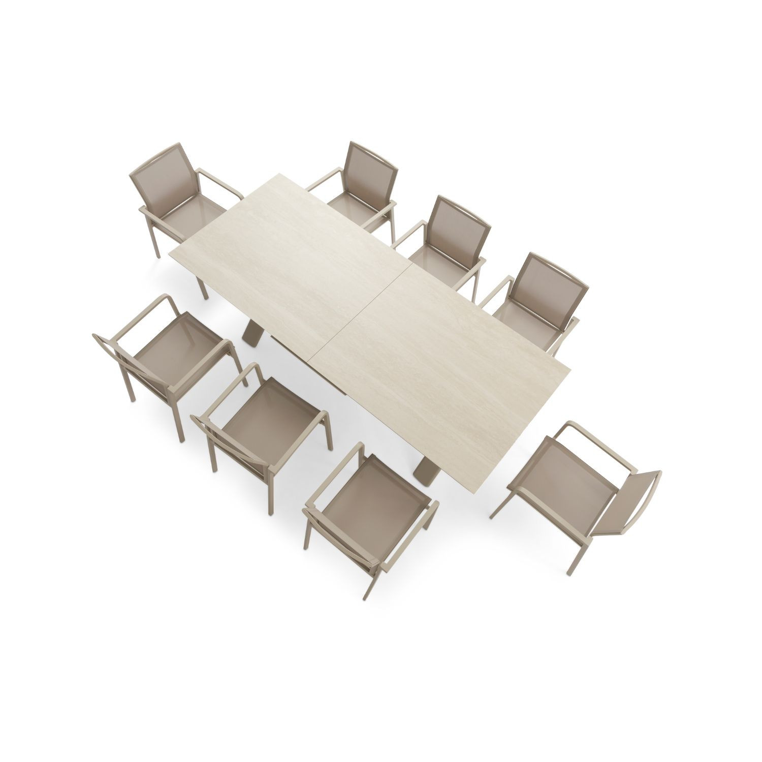 Table céramique extensible CANNES 180/240 cm Les Jardins du Sud