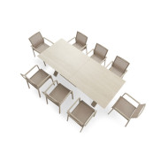 Table céramique extensible CANNES 180/240 cm Les Jardins du Sud