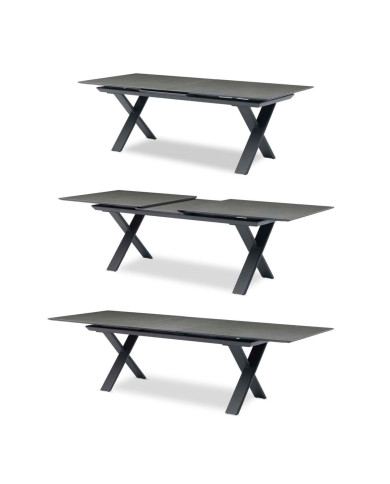 Table céramique extensible CANNES 240/300 cm Les Jardins du Sud