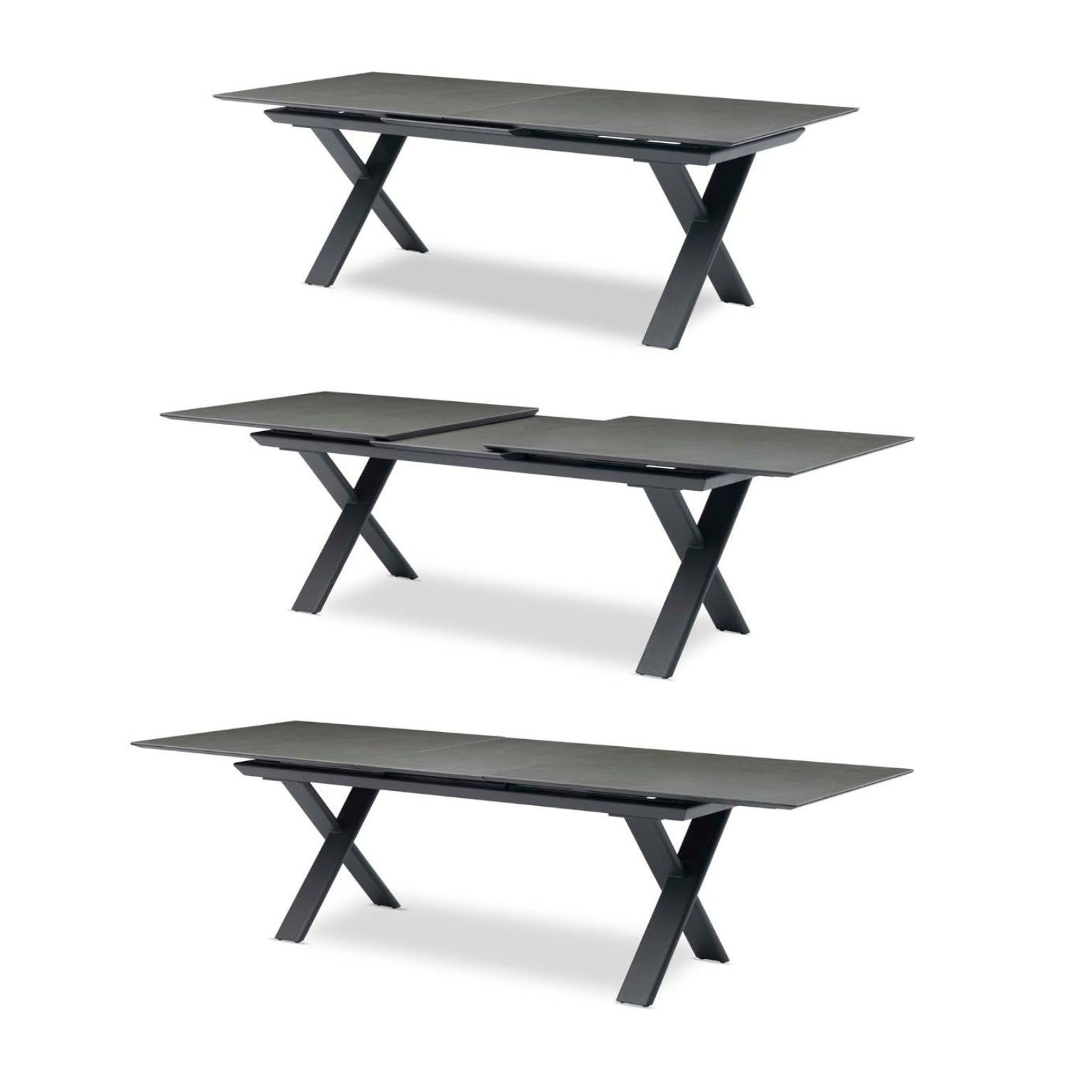 Table céramique extensible CANNES 240/300 cm Les Jardins du Sud