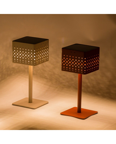Lampe de table solaire STELLA (L) Les Jardins du Sud