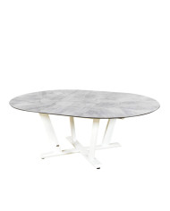 Table extensible céramique HEGOA Grise 190/280 cm Les Jardins