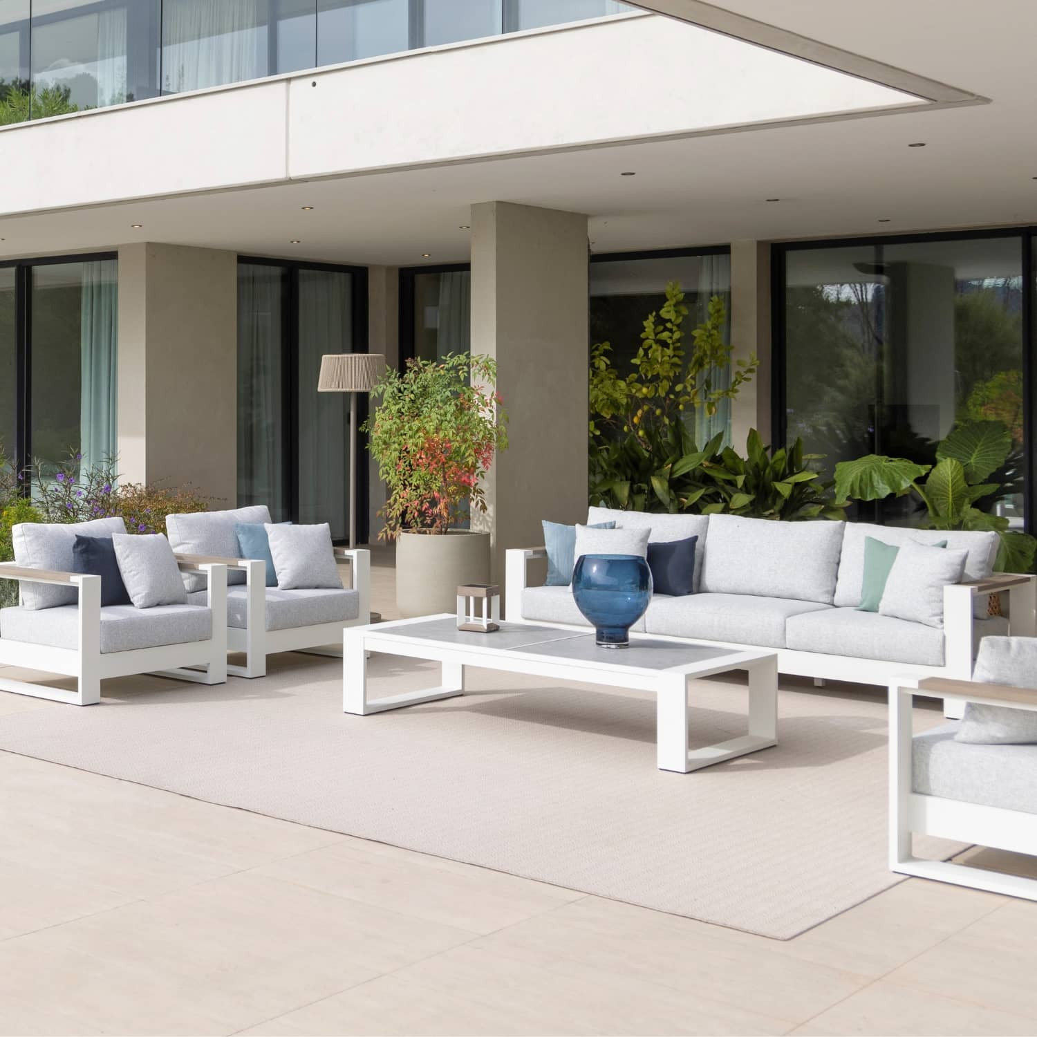 Les Jardins RANCHO 3-seater garden sofa