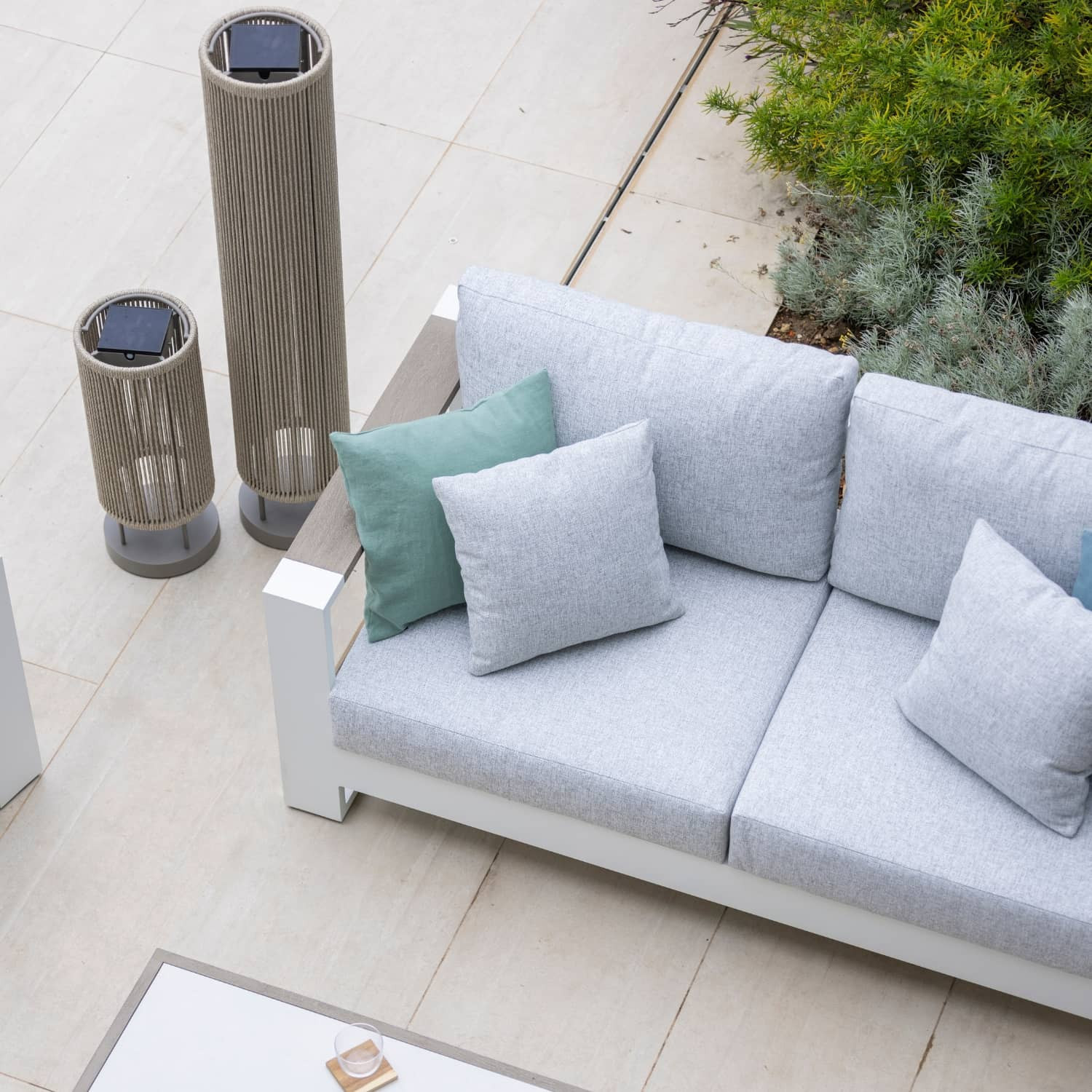 Les Jardins RANCHO 2-seater garden sofa