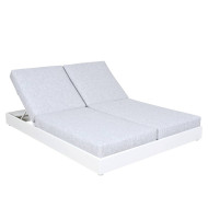 Les Jardins RANCHO double sunlounger