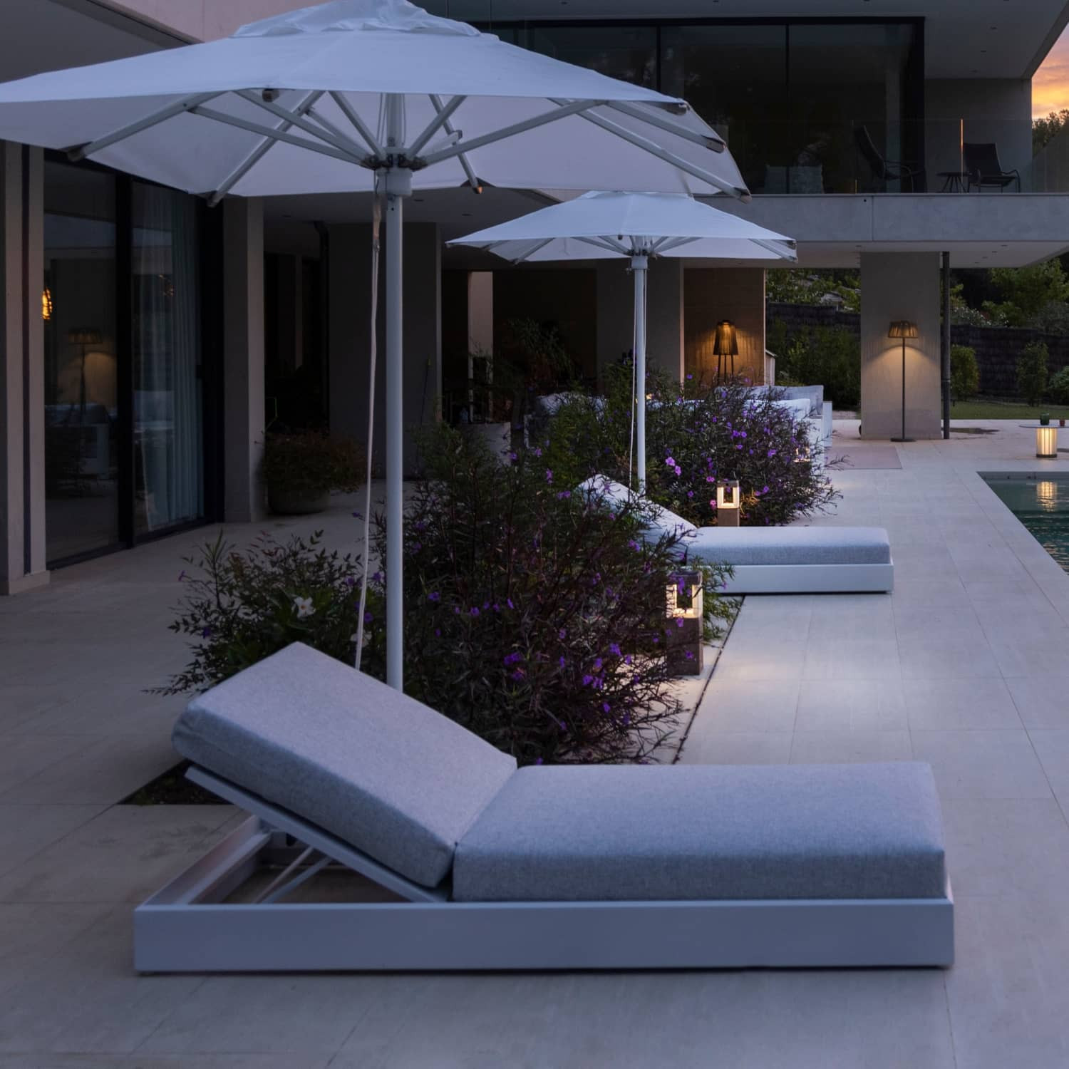 Les Jardins RANCHO sunlounger