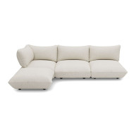 SUMO BOUCLE RECYCLED Beige Corner Sofa Fatboy