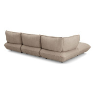 SUMO BOUCLE RECYCLED Light Brown Corner Sofa Fatboy