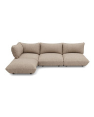 Salon d'angle SUMO BOUCLE RECYCLED Light Grey Fatboy