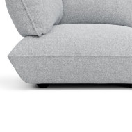 SUMO CORD RECYCLED Light Grey Melange Corner Sofa Fatboy