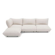 Salon d'angle SUMO BOUCLE RECYCLED Creme Fatboy