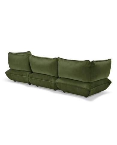 Grand canapé SUMO VELVET Deep Green Fatboy
