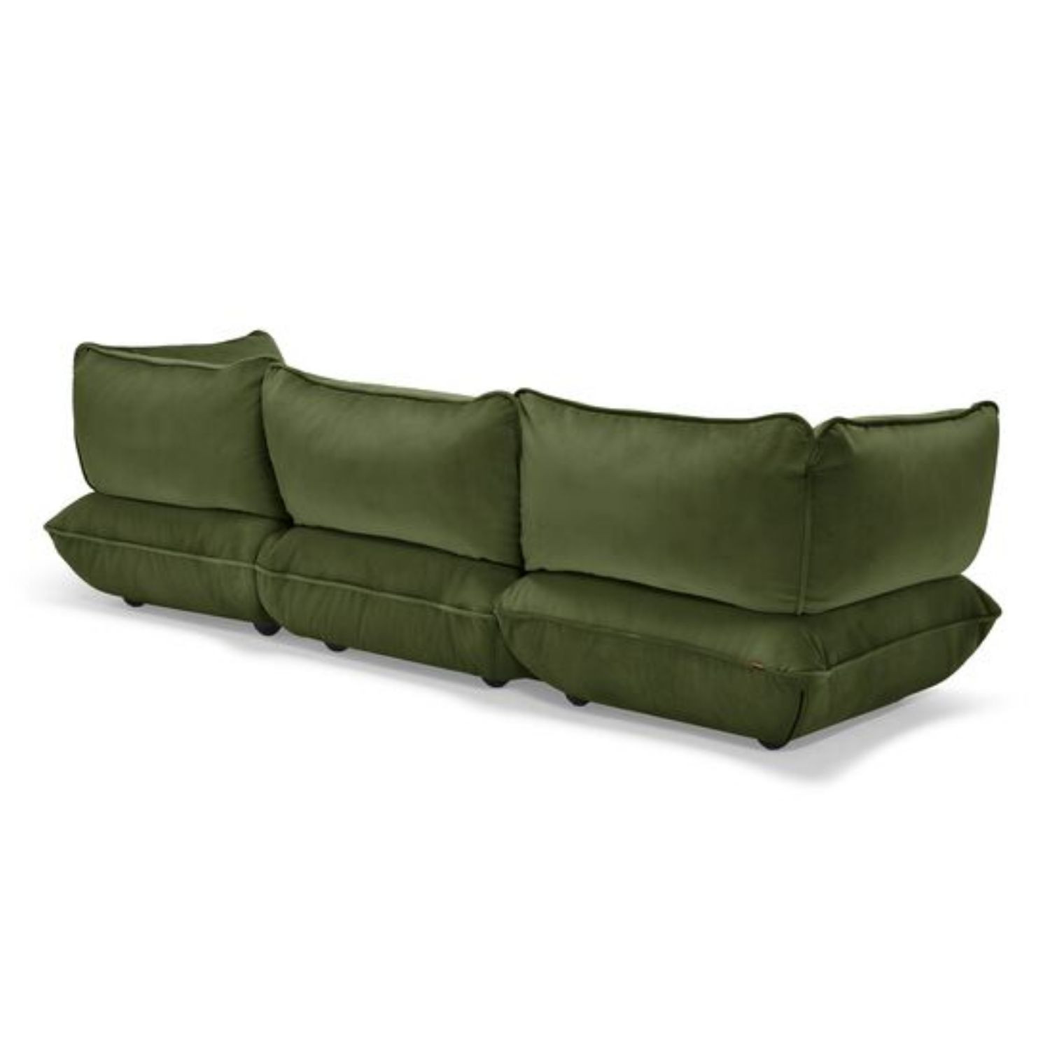 Large SUMO VELVET sofa Deep Green Fatboy