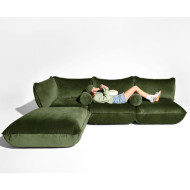 Grand canapé SUMO VELVET Deep Green Fatboy