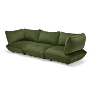 Large SUMO VELVET sofa Deep Green Fatboy