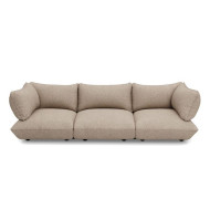 Grand canapé SUMO BOUCLE RECYCLED Light Brown Fatboy