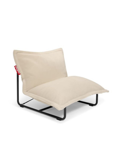 Fauteuil anthracite BEANBASE + pouf ORIGINAL Fatboy