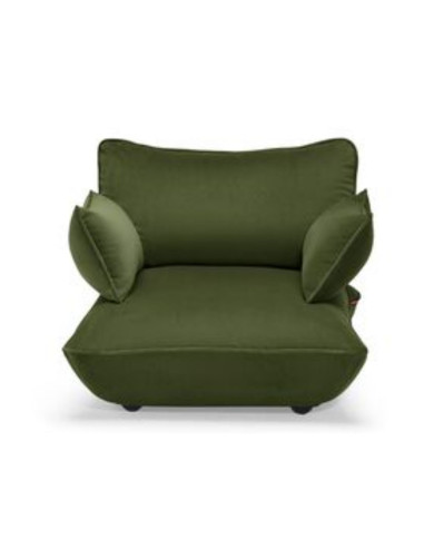 Fauteuil SUMO LOVESEAT Velvet Recycled Deep Green Fatboy