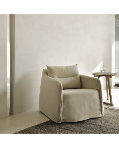 Fauteuil WEAVE Bone Ethnicraft