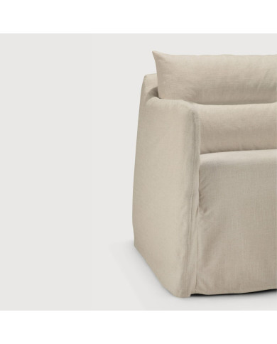 WEAVE armchair Bone Ethnicraft