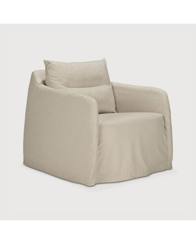 WEAVE armchair Bone Ethnicraft