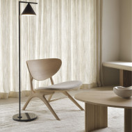 Fauteuil EYE chêne et laine Off White Ethnicraft
