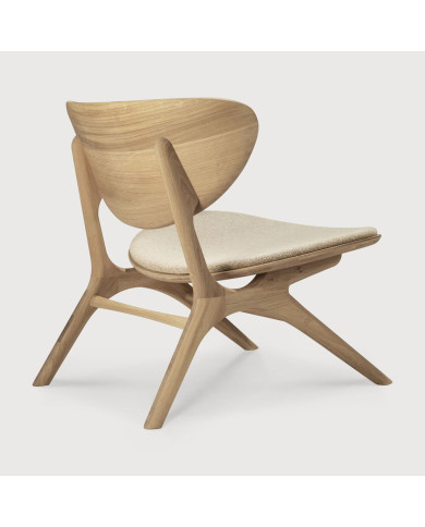 EYE armchair Oak and Off White Wool Ethnicraft