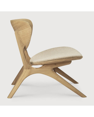 EYE armchair Oak and Off White Wool Ethnicraft