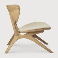 Fauteuil EYE chêne et laine Off White Ethnicraft