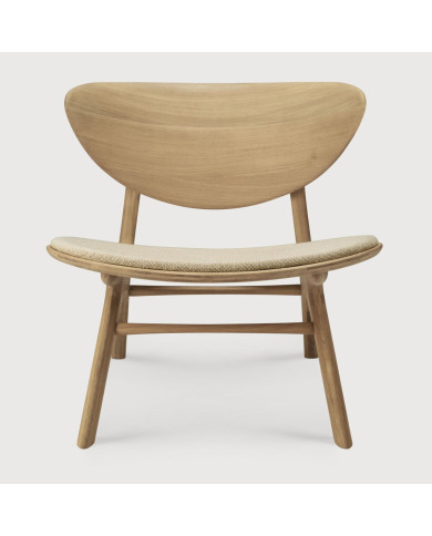 EYE armchair Oak and Off White Wool Ethnicraft