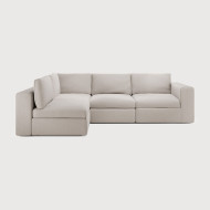 MELLOW modular sofa Ivory Ethnicraft