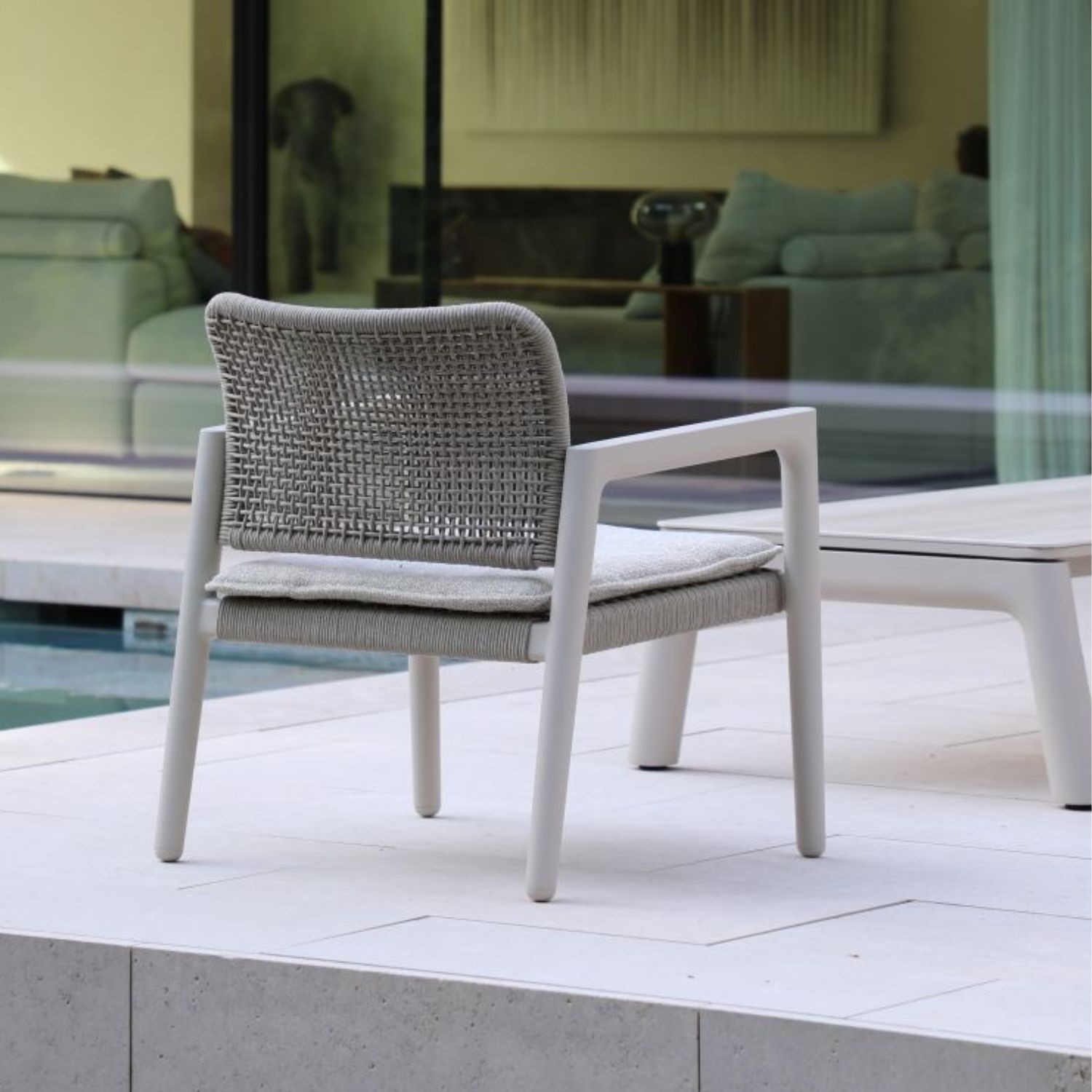 Salon de jardin LIDO en aluminium Les Jardins du Sud