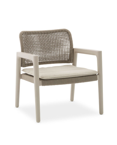 Fauteuil LIDO alu cordes Les Jardins du Sud