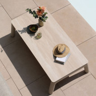 LIDO ceramic coffee table by Les Jardins du Sud
