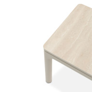 LIDO ceramic side table by Les Jardins du Sud