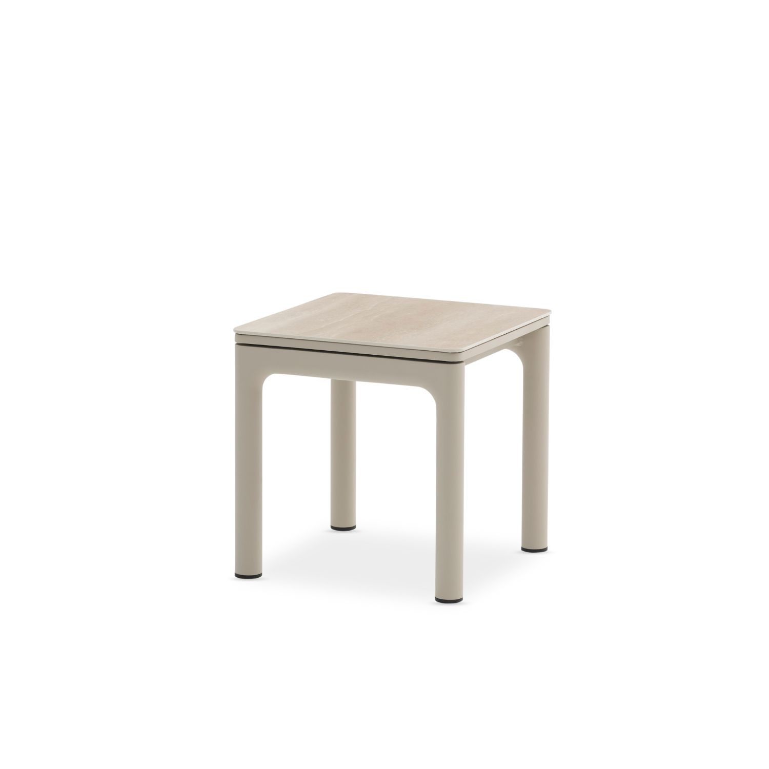 LIDO ceramic side table by Les Jardins du Sud