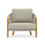 Fauteuil de jardin RIVIERA teck Les Jardins du Sud