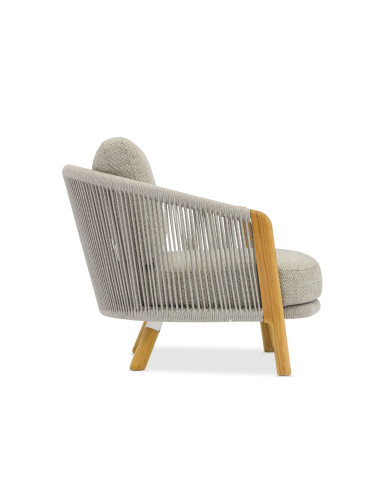 Fauteuil de jardin RIVIERA teck Les Jardins du Sud