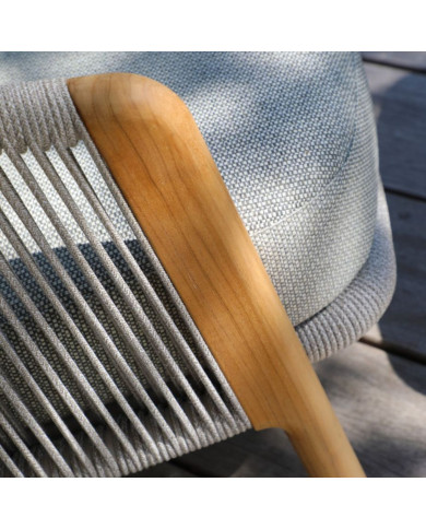 Fauteuil de jardin RIVIERA teck Les Jardins du Sud