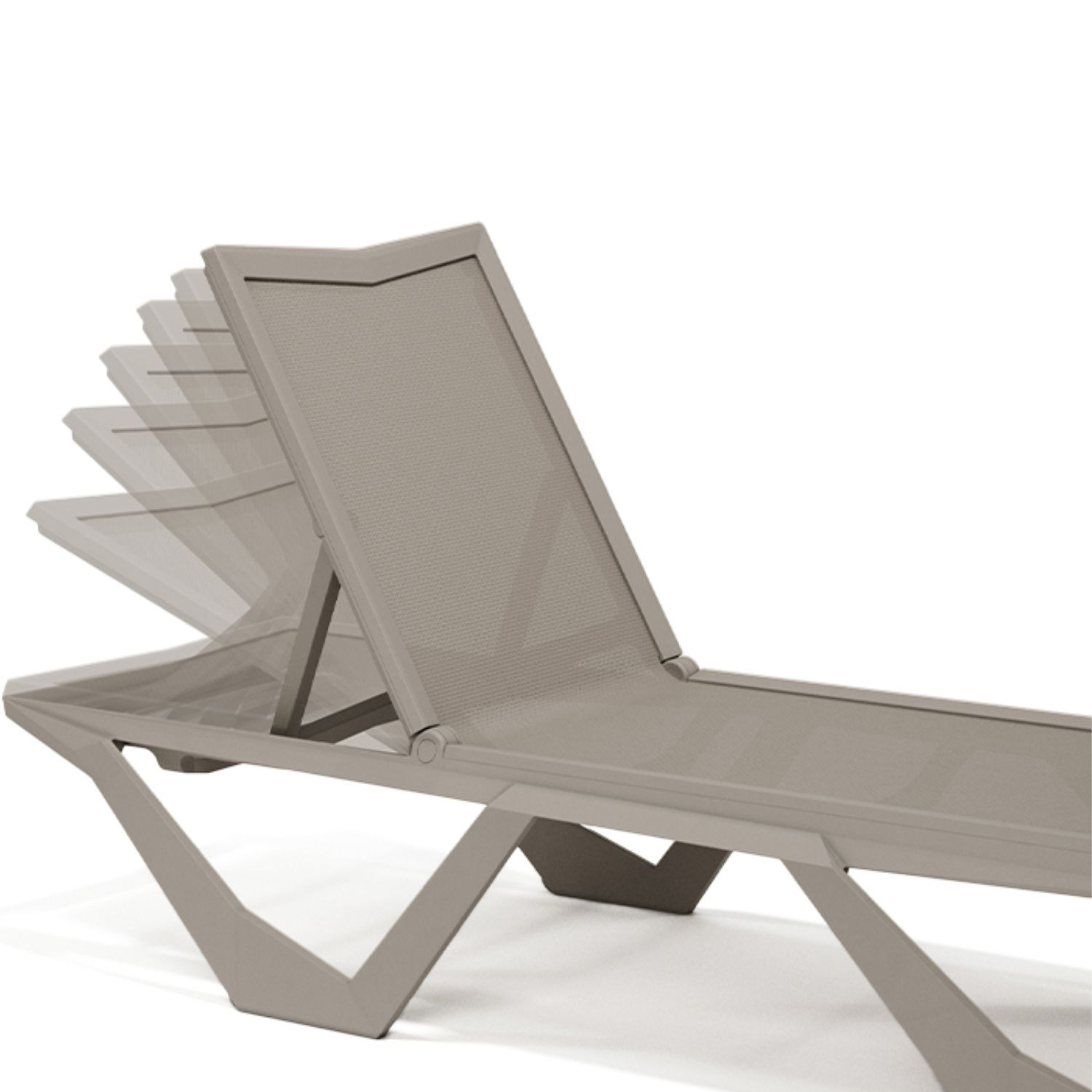 Vondom VOXEL sunlounger