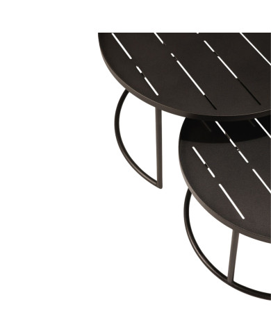 Ensemble de tables basses à plateaux CORE Ethnicraft