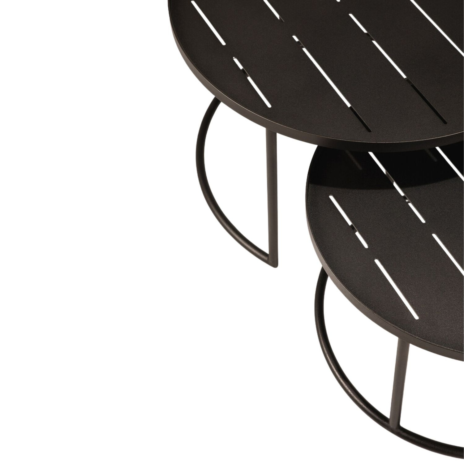 Ensemble de tables basses à plateaux CORE Ethnicraft