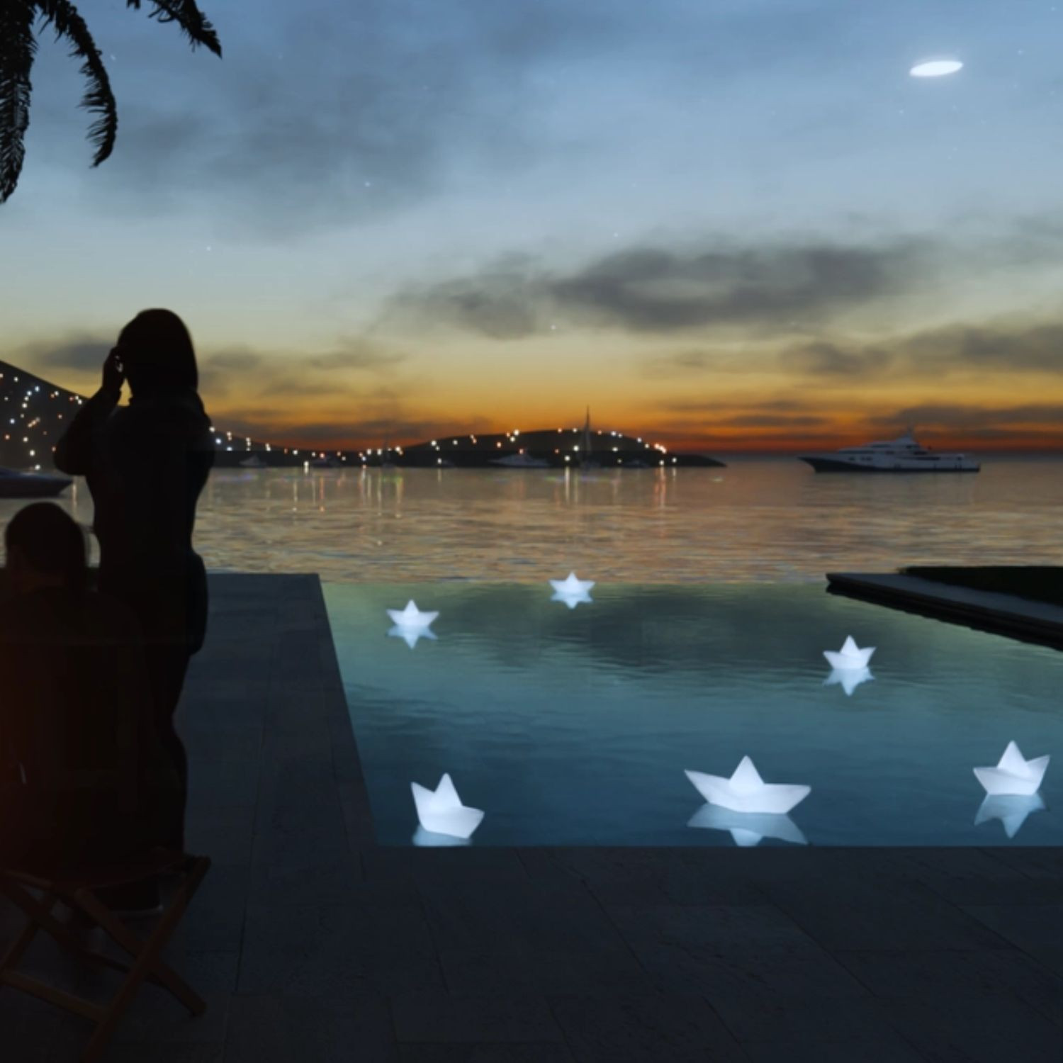 Lampe flottante BOAT Goodnight Light