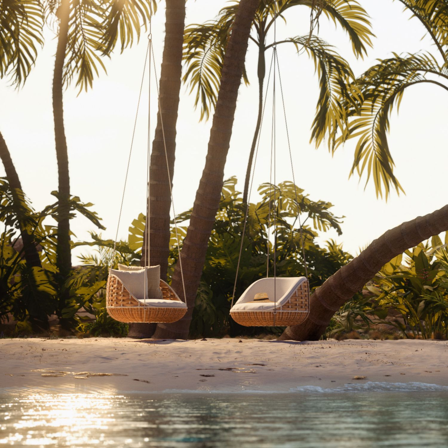SWINGREST hanging chair by Dedon