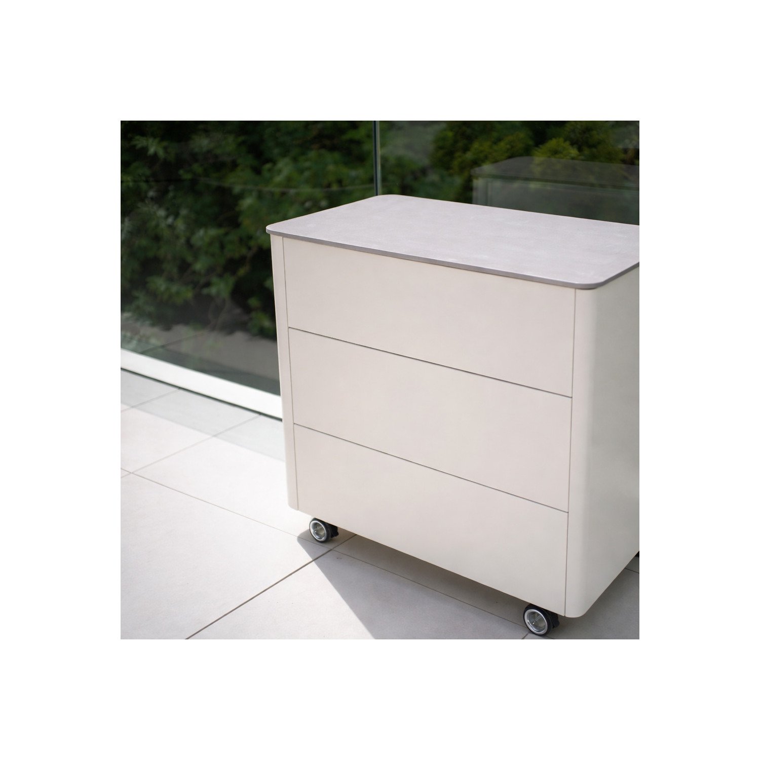 Meuble de rangement 1 porte, 3 tiroirs Tabu Outdoor