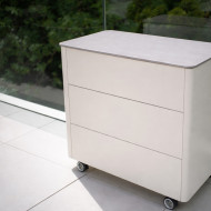 Meuble de rangement 1 porte, 3 tiroirs Tabu Outdoor