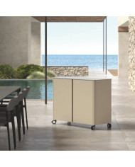 Meuble de rangement, 1 porte et 3 tiroirs Tabu Outdoor