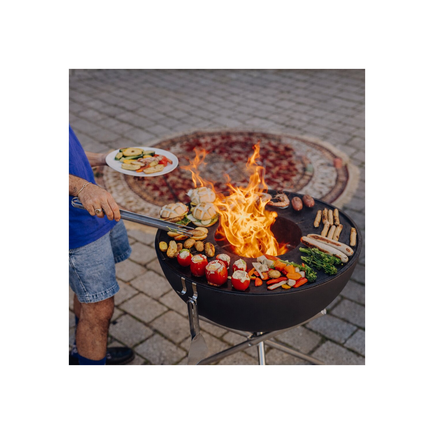 Brasero BOWL 70 Set Plancha Höfats