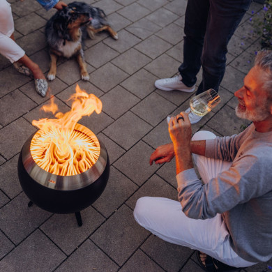 Fire pit MOON 45 with low stand by Höfats