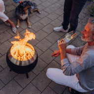 Fire pit MOON 45 with low stand by Höfats